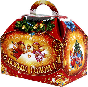 Новогодний шоколадный подарок