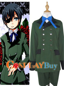 Kuroshitsuji Ciel Phantomhive Costume green