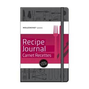 Recipe journal moleskin