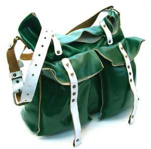 зеленая сумка