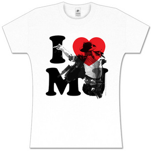 t-shirt I love MJ