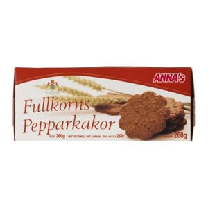 PEPPARKAKOR ANNAS, Имбирное печенье из непросеянной муки