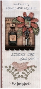 книга "Make art, studio 490 style II"  Wendy Vecchi