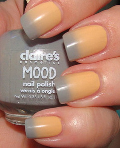 claire s mood nail polish лак хамелион