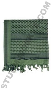 Арафатка (шемаг) олива-черный