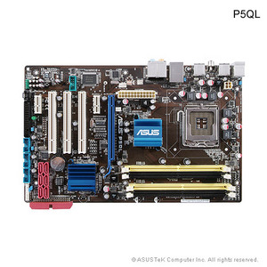 Плата ASUS LGA775 P5QL/P5QL EPU P43/ICH10 4xDDR2-1066 PCI-E 8ch 6xSATA 1xU133 GLAN ATX