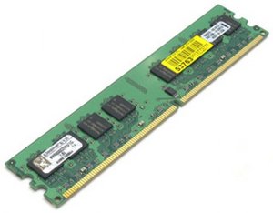 DIMM DDR2 1024MB PC6400 800MHz Kingston [KVR800D2N6/1G] Retail