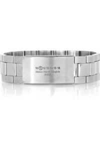 Maison Martin Margiela Silver-tone watch-strap bracele