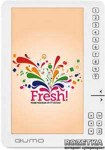 Электронная книга Qumo Fresh White 8 GB