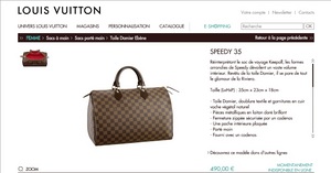 Сумка Louis Vuitton Speedy 35