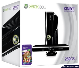 XBOX360 Microsoft 250GB + Kinect