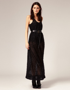 Religion Sheer Maxi Dress