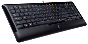 Logitech Compact Keyboard K300 Black USB