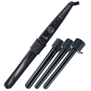 Cortex Professional 4 in 1 Ceramic Clipless Curling Iron Set