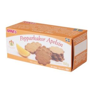 Pepparkakor Apelsin Anna's cookies