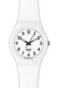 Swatch Original Gent Watch - Just White