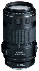 Телеобъектив Canon EF 70-300 F/4-5.6 IS USM