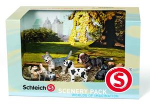 Schleich - набор фигурок щенки