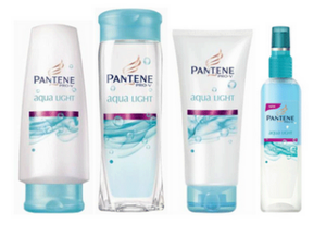 набор pantene aqua light