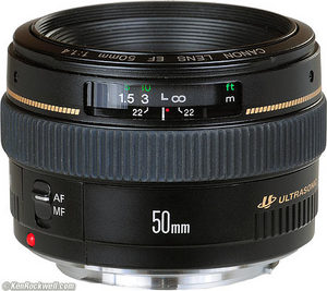 Canon EF 50 mm f/1.4