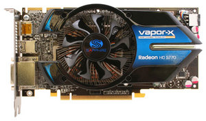 Sapphire Radeon HD 5770 860 Mhz PCI-E 2.1 1024 Mb 4800 Mhz 128 bit 2xDVI HDMI HDCP