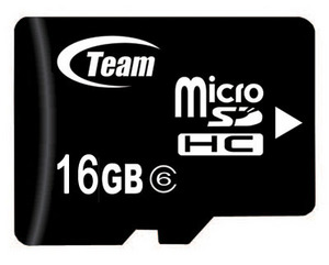 Карта памяти MicroSD 16GB