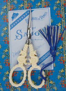 ножницы Sajou: Veined ivory