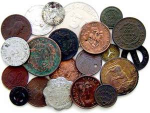 Монетки из разных стран