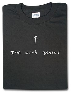 футболка i'm with genius, р-р М