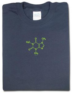 футболка caffeine molecule, р-р S