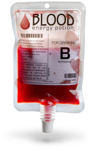 blood energy caffeine potion