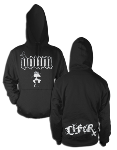 Down Smoking Jesus Pullover Hoodie