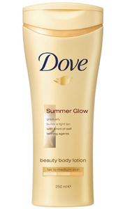 автозагар "Dove: Summer Glow" для лица и тела