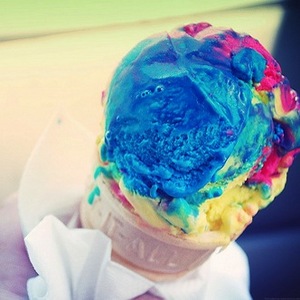 rainbow ice cream