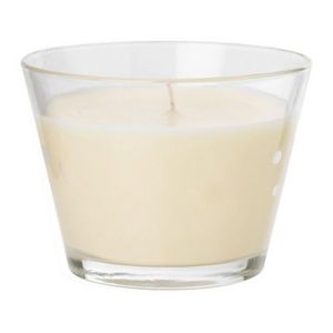 ароматические свечки из ИКЕИ ваниль, в стакане
