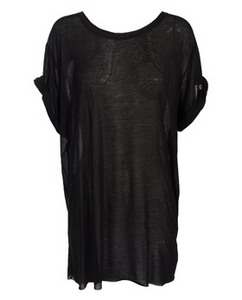 HAIDER ACKERMANN SCOOPED NECK T-SHIRT