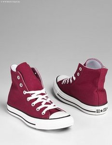 кеды Converse вишневые