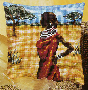 набор для вышивания "африканка"