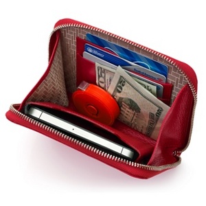 Cole Haan Small Leather Zip Wallet for iPhone