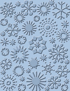 Emboss  Snowflakes