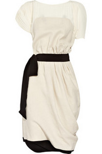 Vionnet   Linen and silk-chiffon dress  $2,405