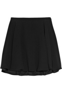 Miu Miu   High-waisted crepe mini skirt  $745