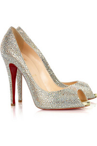 Туфли Christian Louboutin Swarovski