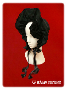 Doll Romancia bonnet black