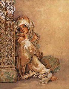 Arabian woman by Lanarte