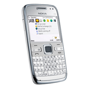 Nokia E72 Navi, Zirсon White