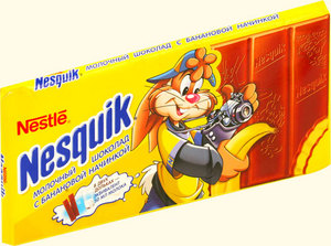 nesquik с банановой начинкой