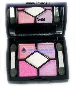 тени Christian Dior "Palette fards apaupieres 5 colour eyeshadow"