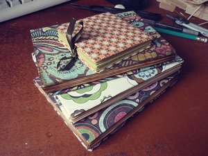 блокнот с крафт-бумагой для экскизов