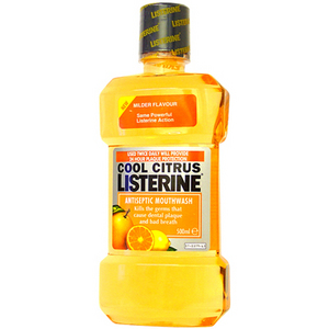 citrus listerine mouthwash